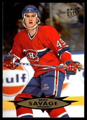 1995 Ultra #84 Brian Savage - Montreal Canadiens - Image 1 of 2