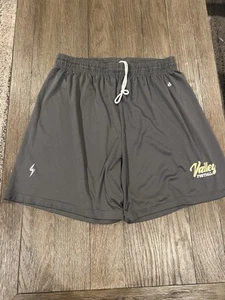 Mens Valley High School Football Team Shorts Gray Large - Picture 1 of 1