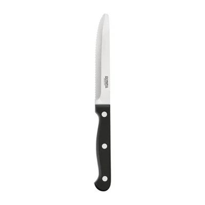 GASTRONOBLE 12 Olympia Steakmesser mit runder Spitze | schwarz | 21,5cm