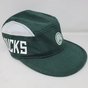 Milwaukee Bucks Team exklusiver 5-Panel-Hut grün verstellbarer Riemen hinten - Bild 1 von 6