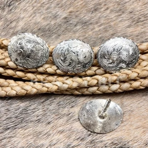 Moran Silber Vintage Sattel Conchos - Bild 1 von 1