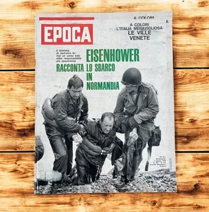 Rivista Epoca 7 Giugno 1964 N.715 A.XV Arnoldo Mondadori Editore Vintage - Foto 1 di 5