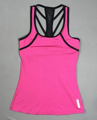 Camiseta sin mangas Asics Tri-Dri para mujer ropa deportiva espalda deportiva talla pequeña Foto 1 de 4