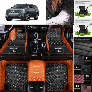 For GMC Yukon Car Floor Mats Custom Luxury Waterproof Auto Liners Carpets - Imagen 1 de 28