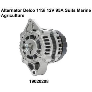 Alternator Delco 11Si 12V 95A Suits Marine Agriculture (19020208) - Picture 1 of 1