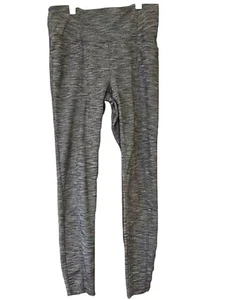 Athleta Damen grau meliert hoch geschnitten Leggings Größe Small S Yoga Trainingshose - Bild 1 von 8