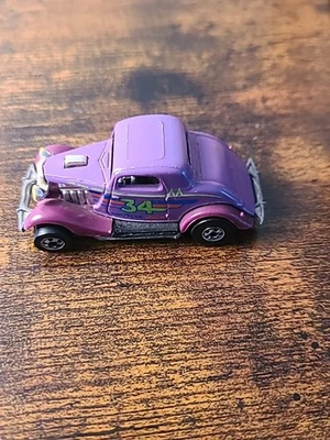 Vintage 1979 Hot Wheels Hi-Rakers Roxo 34 Ford Coupe Hot Rod Solto - Imagem 1 de 4