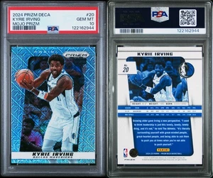 2024-25 Panini Prizm Deca #20 Kyrie Irving Mojo 25/25 PSA 10 - Picture 1 of 1
