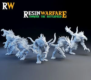 Ratas Demonio Menores, Hordas Ravenosas - Ejército Ratmen, Clan Trece Colas, Rata Dire - Imagen 1 de 1
