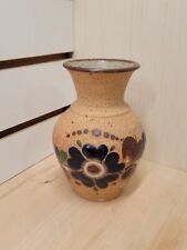 New listing
		Tonala Mexican Pottery Vase Floral Signed