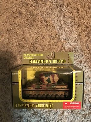 New Millennium Toys 2006 Classic Armor Flakpanzer IV Wirbelwind Tank Sealed Cool - Image 1 of 4
