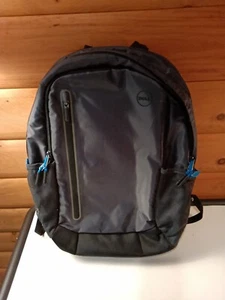 Dell Computer Tek Backpack Black And Blue Bag Organizer - Picture 1 of 13