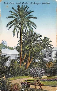 # G3237 ST. GEORGES, BERMUDA POSTKARTE, ÖFFENTLICHE GÄRTEN - Bild 1 von 2