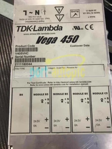 1PCS USED TDK-LAMBDA POWER SUPPLY VEGA 450 V405VHC - Picture 1 of 5