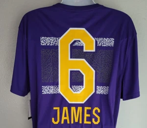 Lebron James Los Angeles Lakers #6 NBA Shooting Shirt Men's 2XL $30 - Picture 1 of 12