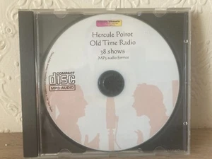 Hercule Poirot 38 Old Time Radio Shows - Audio MP3 CD OTR Agatha Christie - Picture 1 of 2