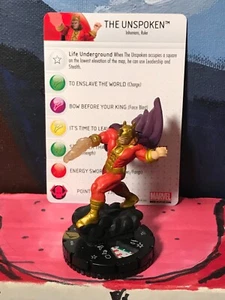 The Unspoken #046 Heroclix Marvel Chaos War Super Rare - Picture 1 of 1
