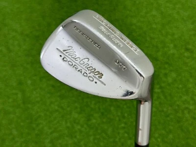 MacGregor Golf DORADO D77 PITCHING WEDGE Diestro Acero Cuero Empuñadura PW Foto 1 de 4