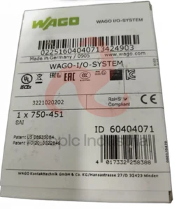 NEW IN BOX WAGO 750-451 PLC Module | 750-451 - Picture 1 of 3