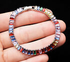 7g Top Quality Natural Color Tourmaline Crystal Women Bracelet AAA