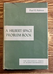 A Hilbert Space Problem Book Higher Math by Paul R. Halmos FIRST Ed 1967 Vintage - Picture 1 of 18