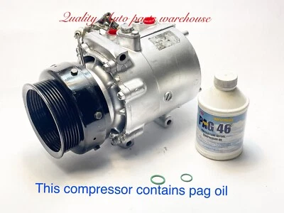 91-93 Mitsubishi 3000GT Dodge Stealth DOHC Reman. AC Compressor w/6 Grooves - Image 1 of 4