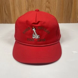 Vintage YoungAn Essex Antique Hat Adults Red Snapback Rope Trucker Baseball Cap - Picture 1 of 11