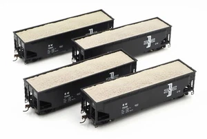 Athearn RTR Nenngröße H0 Boston & Maine 40' 3-Bay Offset offener Trichter - 4er-Pack - Bild 1 von 8