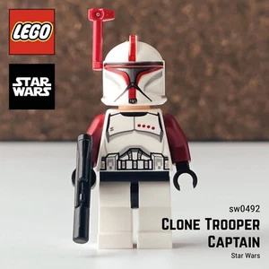Minifigure Clone Trooper Captain LEGO SW0492 Star Wars - Picture 1 of 7