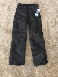 NWT Iceburg Black Waterproof Pants Outerwear Ski Pant Boys 20 - Picture 1 of 9