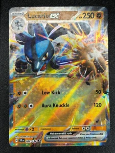 x1 Lucario ex - 082/142 - Double Rare Pokemon SV07 Stellar Crown M/NM - Bild 1 von 2