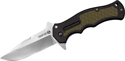 Cold Steel Crawford Model 1 Folding Knife with Pocket Clip, 3 1/2" Blade,... - Image 1 of 4