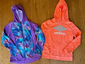 Girls Hooded Sweatshirt Lot (2), Size Youth XL FREE SHIP - Picture 1 of 6