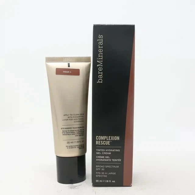BareMineralsComplexion RescueTintedHydrating Gel Cream Spf 30 Cedar11 New In Box - Image 1 of 1