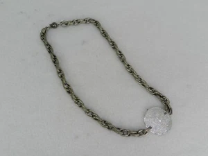 Suzy T Designs Silver Pendant Necklace - Silver Tone - Picture 1 of 7