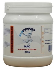 NAC N-ACETIL CISTEINA 200g POLVERE MICRONIZZATA. SUPER OFFERTA ITALIA!!