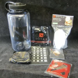 Dota 2 2016 T16 Swag Nalgene Wasserflasche/Pin/Emoticharm Ventil Dampf Artefakte  - Bild 1 von 1