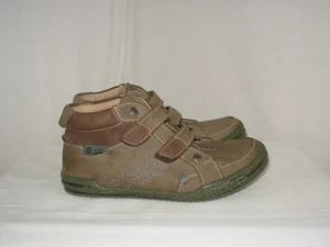 KICKERS Bottines Chaussures Cuir Enfant P.35 - Imagen 1 de 9
