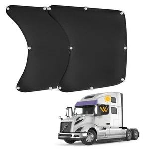 Side Window Sun Shade for Semi Truck - Large Size (24"x22") - Customized for ... - Picture 1 of 7