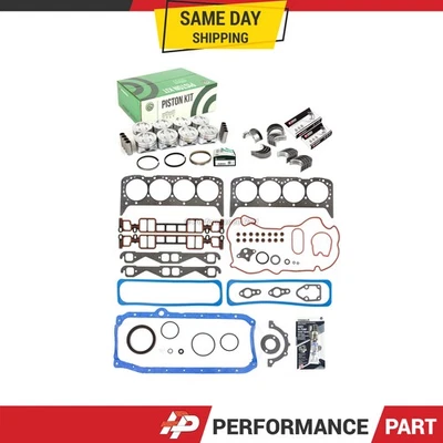 Conjunto completo de rolamentos de pistões de junta ajuste 96-02 Cherolet Cadillac GMC 5.7 - Imagem 1 de 4