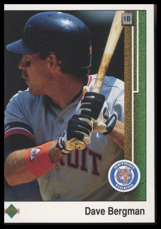 1989 Upper Deck #266 Dave Bergman Detroit Tigers - Image 1 of 1