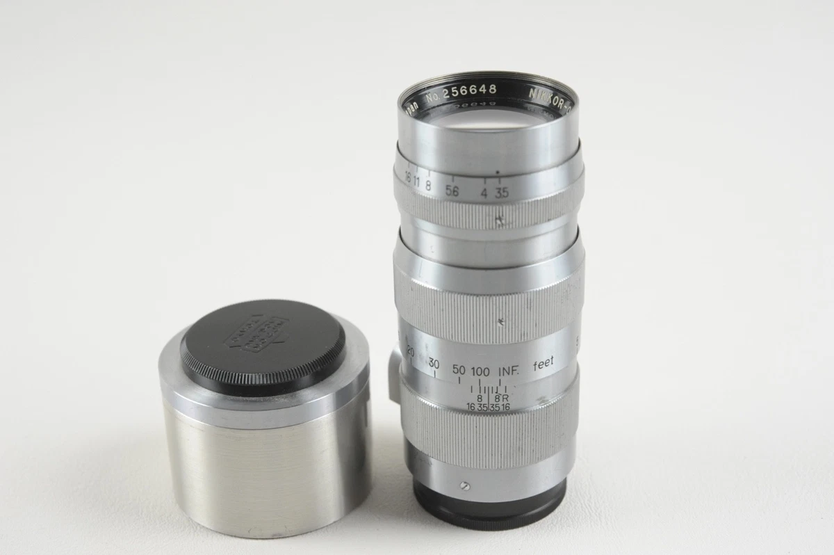 Nikkor f/3.5 Camera Lenses 135mm Focal for sale | eBay
