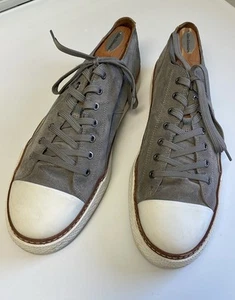 Tenis de vestir Allen Edmonds "PASADENA" de gamuza para hombre 10,5 D gris - Imagen 1 de 9