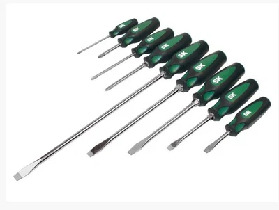 SK Herramientas Profesionales 9 Piezas Juego de Destornilladores Agarre Cojín Nuevo GARANTÍA DE POR VIDA Foto 1 de 4