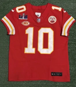 Isiah Pacheco Kansas City Chiefs SB58 Nike Vapor F.U.S.E. Elite Trikot Größe 44/L - Bild 1 von 13
