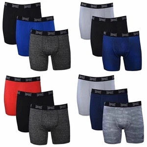 TapouT Mens Performance Boxer Briefs - 12-Pack Athletic Fit Breathable Up to 5X! - Picture 1 of 12