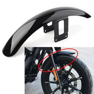 US Front Fender Mudguard Splash Guard Cover For Harley-Davidson Sportster Foto 1 de 4