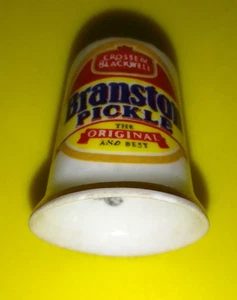 Crosse & Blackwell Branston Pickle Bone China Thimble - Picture 1 of 2