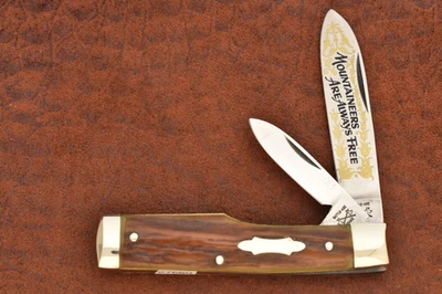 HACHA DE BATALLA SOLINGEN ALEMANIA GENUINO CIERVO 2 HOJAS GUNSTOCK JACK CUCHILLO (27569) Foto 1 de 4