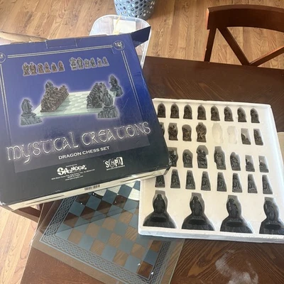 Mystical Creations Dragon Chess Set Battle of the Dragon Realms - Spencer’s - Image 1 of 4